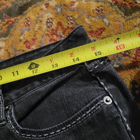 YMI from City of Angels black denim size 7 - Picture 7 of 10